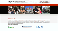 Desktop Screenshot of mnssa.com